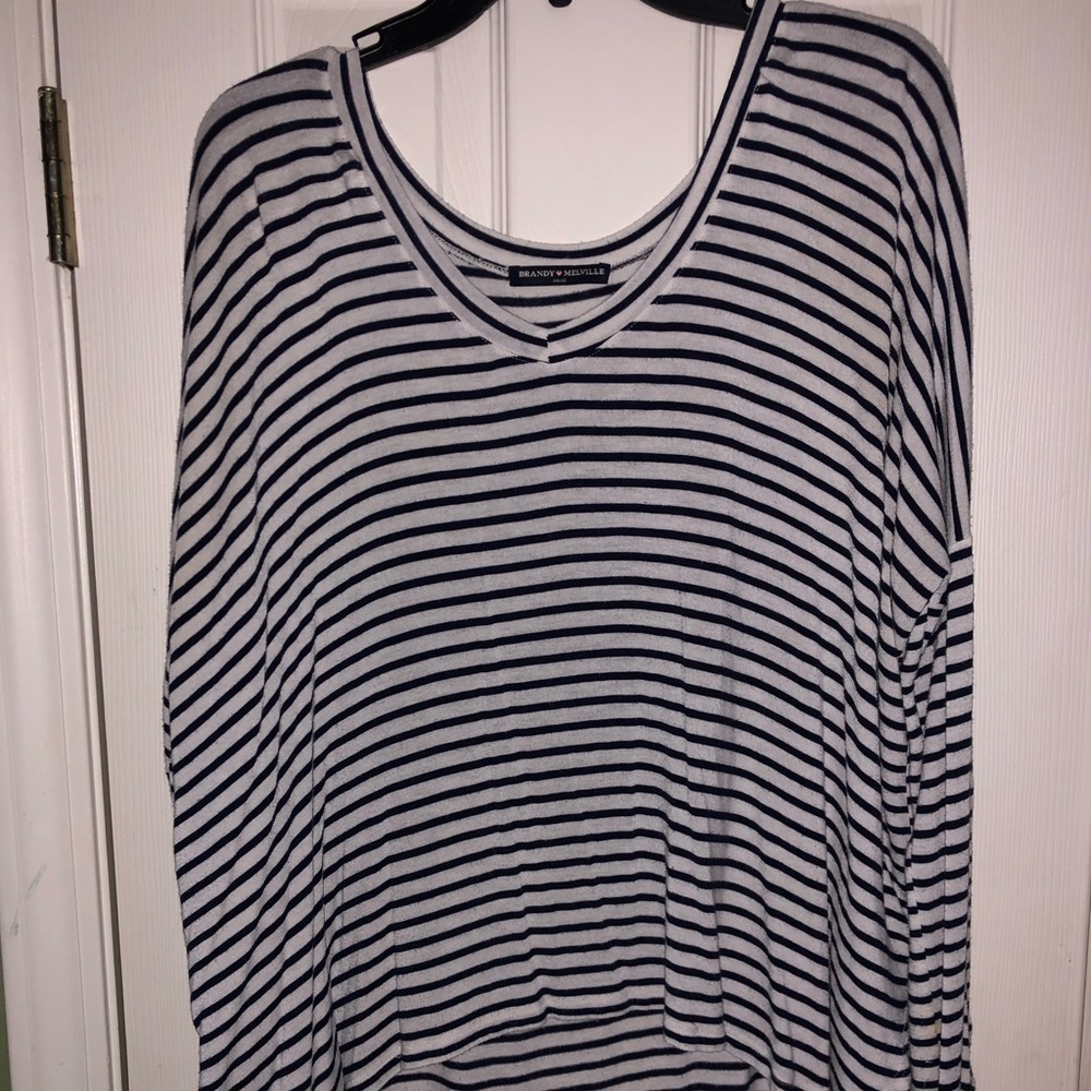 Stripped Brandy Melville Long Sleeve